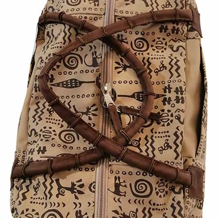Mathlari Weekender Bag - Stone Canvas