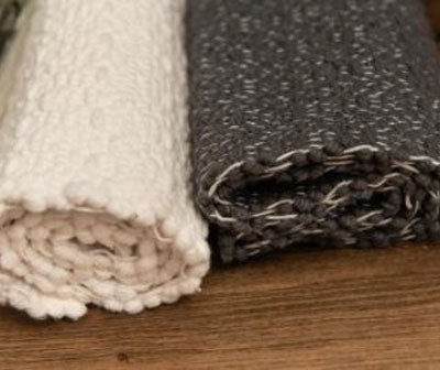 Handwoven Cotton Dhurrie Bath Mat