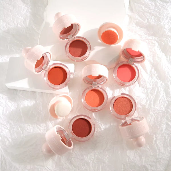 Phoera Cream To Powder Canned Blush Mud