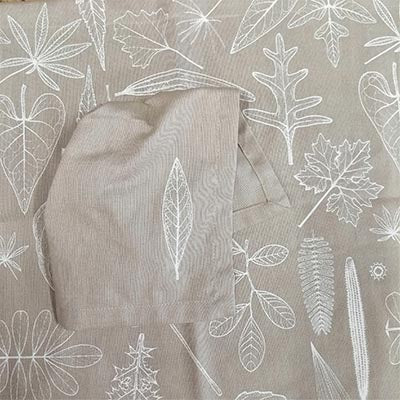 Leaves Napkins - Chalk (Pack of 6)