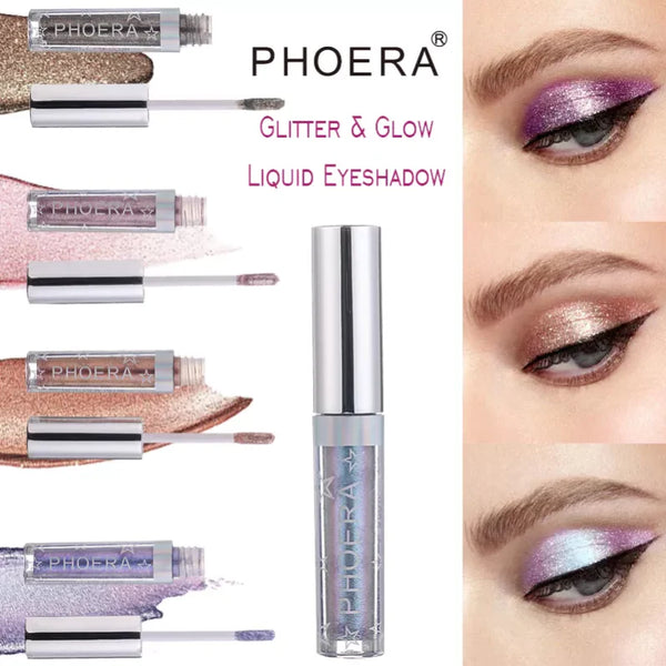 Phoera Magnificent Metals Glitter and Glow Liquid Eyeshadow