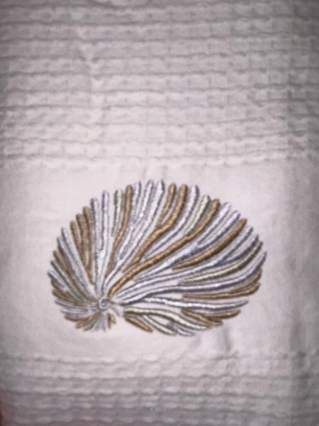 Linen House Cotton Waffle Tea Towel