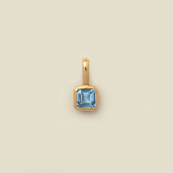 Gold Birthstone Gem Charms