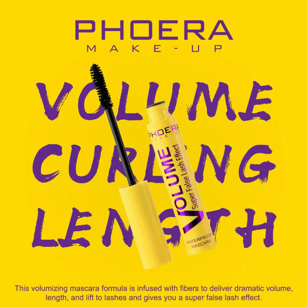 Phoera Volumising Waterproof Fibre Mascara