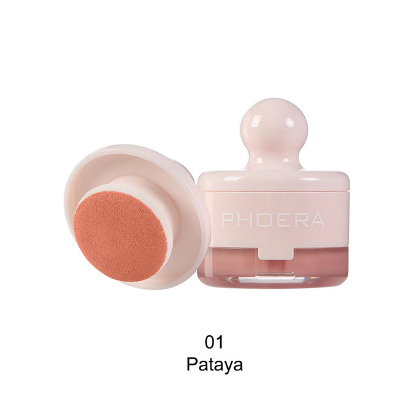 Phoera Cream To Powder Canned Blush Mud