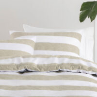 Linen House Syndey Stone Duvet Cover Set