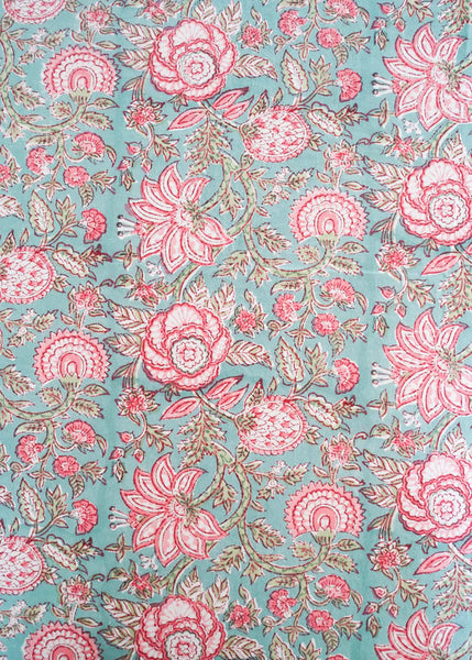 India Ink Tablecloth - Rosy Slate