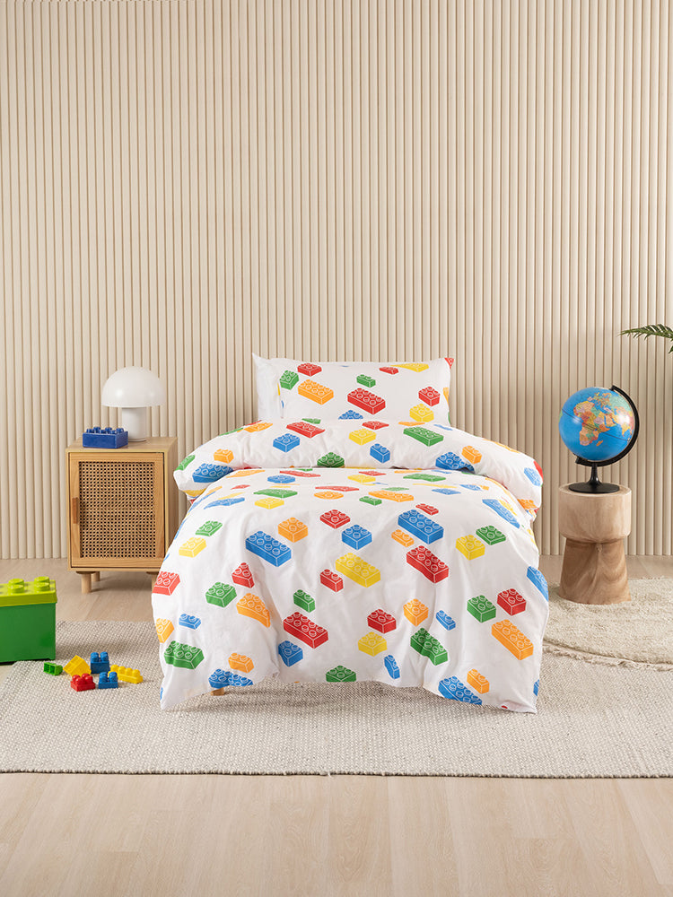Linen House Block Party Duvet Cover Set