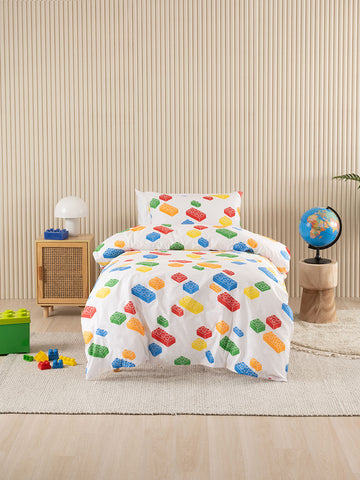 Linen House Block Party Duvet Cover Set