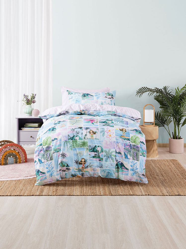Linen House Palm Paradise Duvet Cover Set