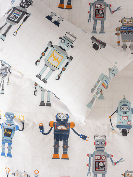 Linen House Retro Robot Duvet Cover Set
