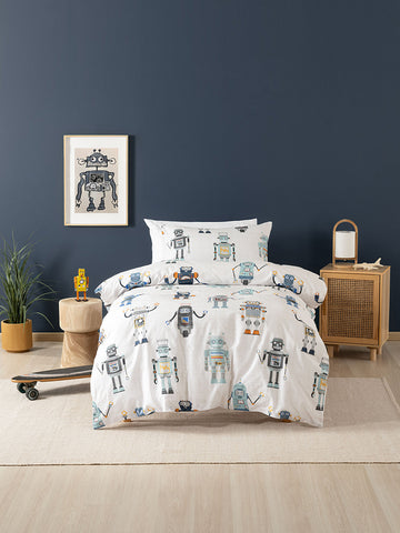 Linen House Retro Robot Duvet Cover Set