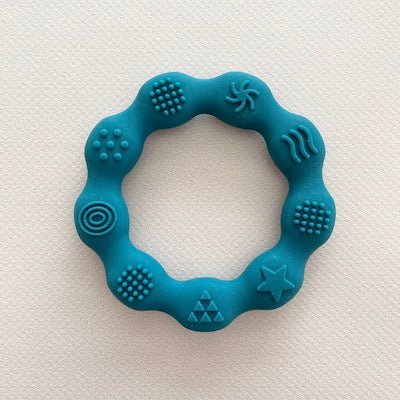 Tiger Lily Silicone Ring Teether