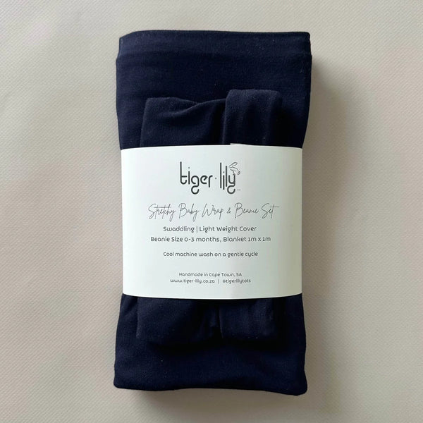 Swaddle & Beanie Set