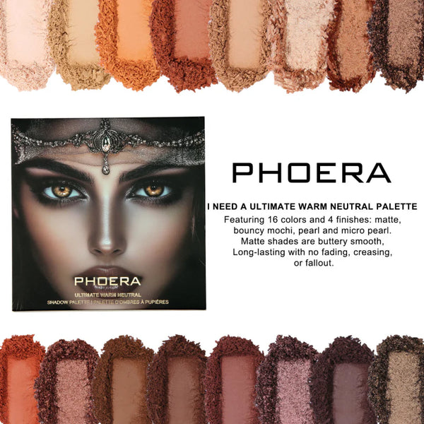 Phoera Ultimate Eyeshadow X16 Palette