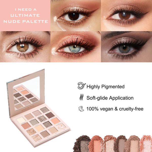 Phoera Ultimate Eyeshadow X16 Palette