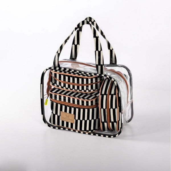 Thandana Cosmetic Maxi Bag Set Laminated Fabric