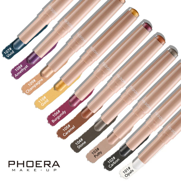 Phoera Multi-use Eye & Lip Crayon Glitter Eyeshadow
