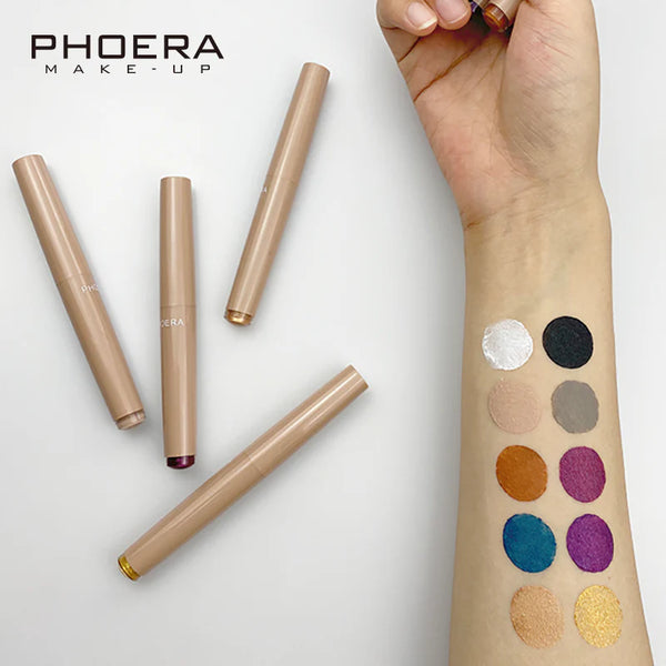 Phoera Multi-use Eye & Lip Crayon Glitter Eyeshadow