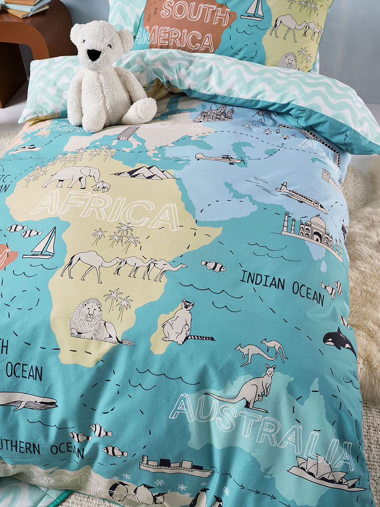 Linen House Atlas Duvet Cover Set