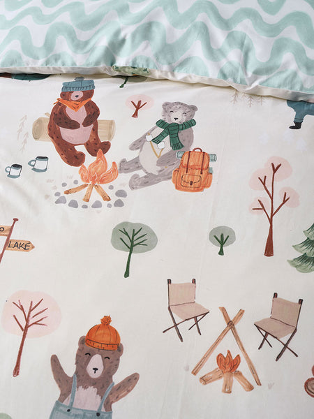 Linen House Camping Bears Duvet Cover Set
