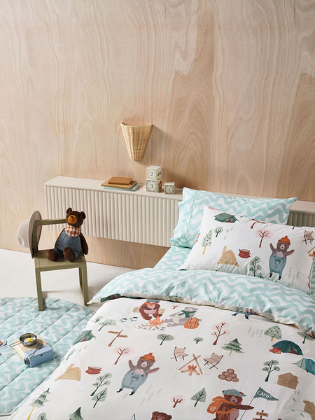 Linen House Camping Bears Duvet Cover Set
