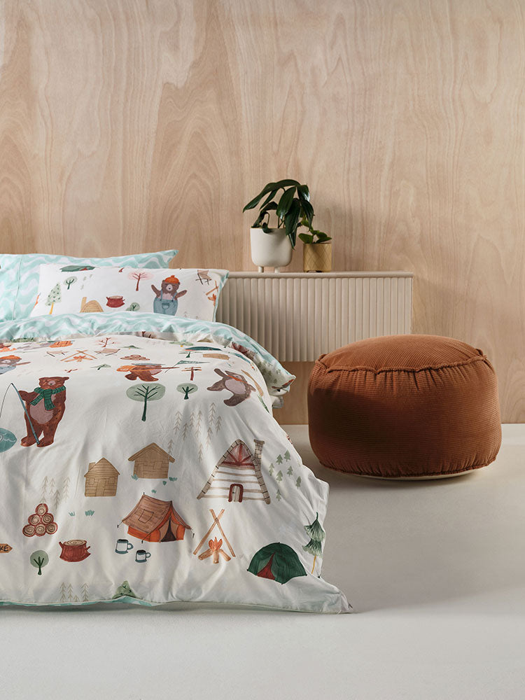 Linen House Camping Bears Duvet Cover Set