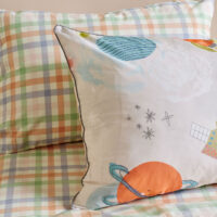 Linen House Space Discovery Organic Cotton Duvet Cover Set