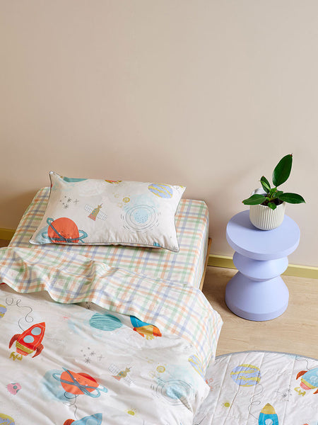 Linen House Space Discovery Organic Cotton Duvet Cover Set