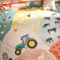Sunset Harvest Organic Duvet Cover Set