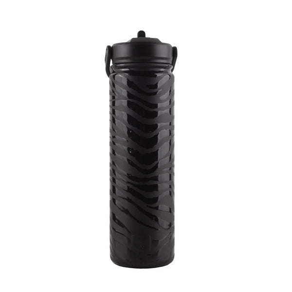 Lizzard Printed Flask 530Ml - Zebra