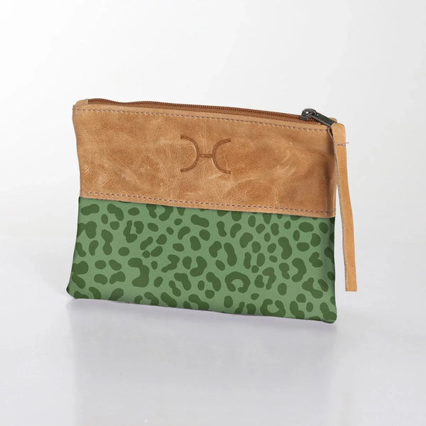Thandana Laminated Pouch with Leather