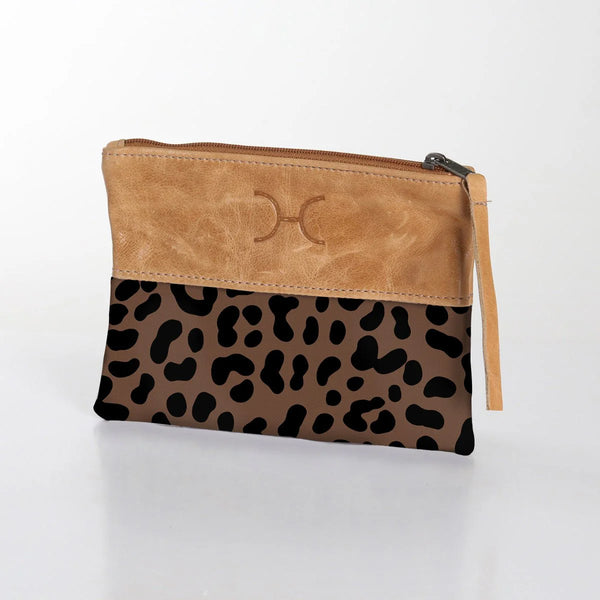 Thandana Laminated Pouch with Leather