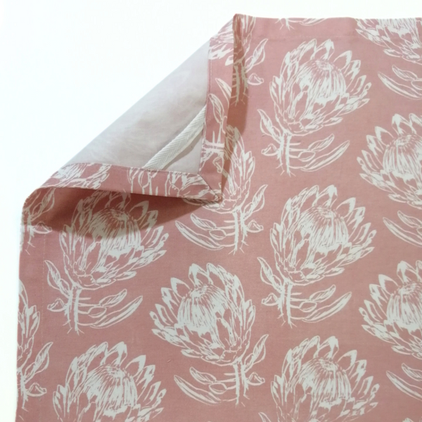 Protea Tea Towel - Pink
