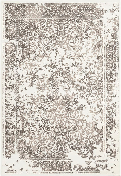 Vintage Flower Design Rug - Blue Willow Tree