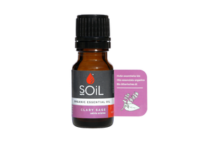 SOil Organic Essential Oil - Clary Sage Oil (Salvia Sclarea) 10ml