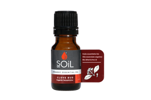 SOil Organic Essential Oil - Clove Bud Oil (Syzygium Aromaticum Eugenia) 10ml