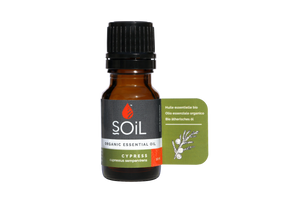 SOil Organic Essential Oil - Cypress Oil (Cupressus Sempervirens) 10ml