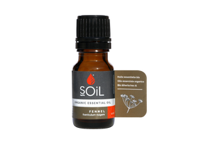 SOil Organic Essential Oil - Fennel (Foeniculum Vulgare) Oil 10ml