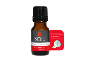 SOil Organic Essential Oil - Grapefruit Oil (Citrus Paradisi) 10ml