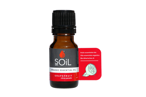 SOil Organic Essential Oil - Grapefruit Oil (Citrus Paradisi) 10ml