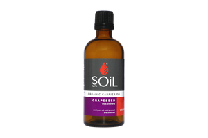 SOil Organic Carrier Oil - Grape Seed (Vitus vinifera) 100ml