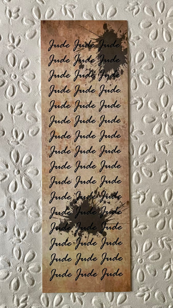 The Cruel Prince Double Sided Bookmark