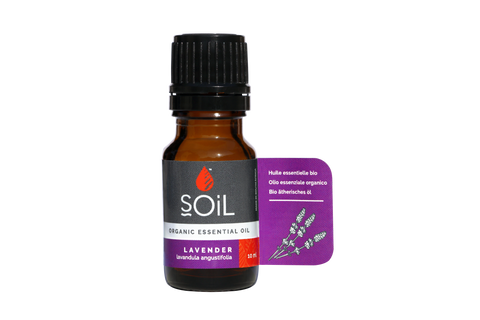 SOil Organic Essential Oil - Lavender (Lavandula Angustifolia) 10ml