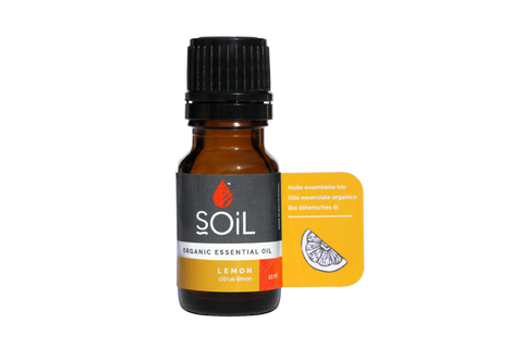 SOil Organic Essential Oil - Lemon (Citrus Limon) 10ml