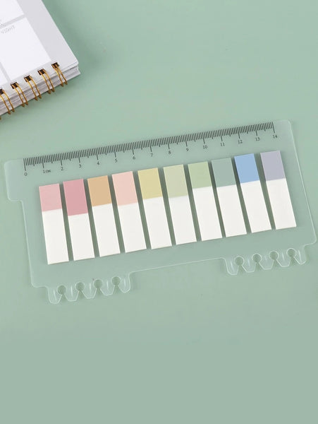 Pastel colour sticky note (10 tabs)