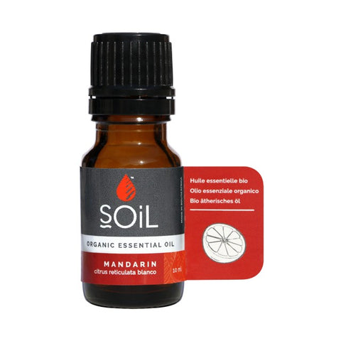 SOil Organic Essential Oil - Mandarin oil 10ml (Citrus Reticulata Blanco)