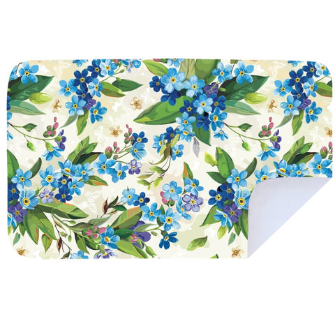 Microfibre XL Printed Towel - Bluebell - Blue Willow Tree