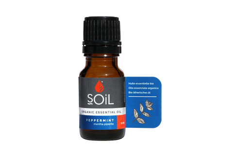 SOil Organic Essential Oil - Peppermint (Mentha Piperita) 10ml