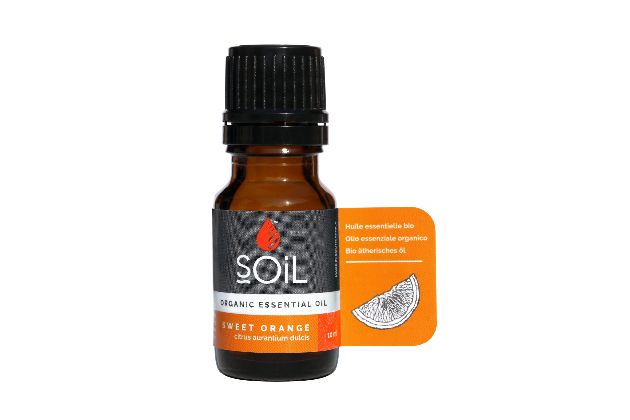 SOil Organic Essential Oil - Orange (Citrus Sinensis) 10ml